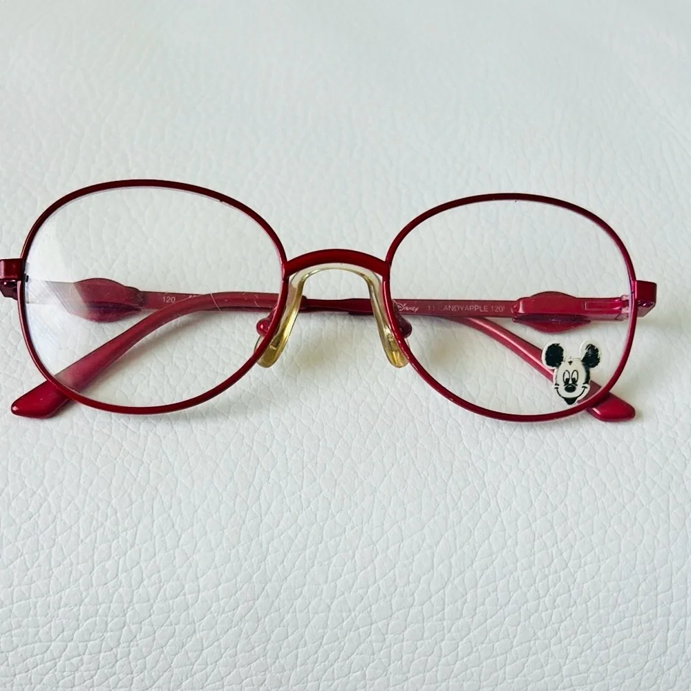NEW. Red Mickey Mouse Glasses